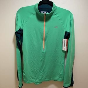 New Balance Men’s Impact Half Zip Long Sleeve Size M Medium New With Tags NWT